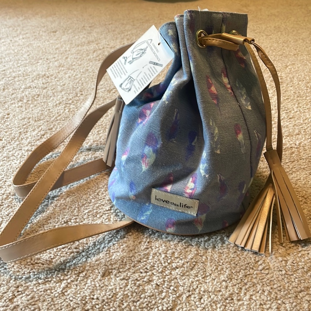 Brand new, Love this Life, backpack